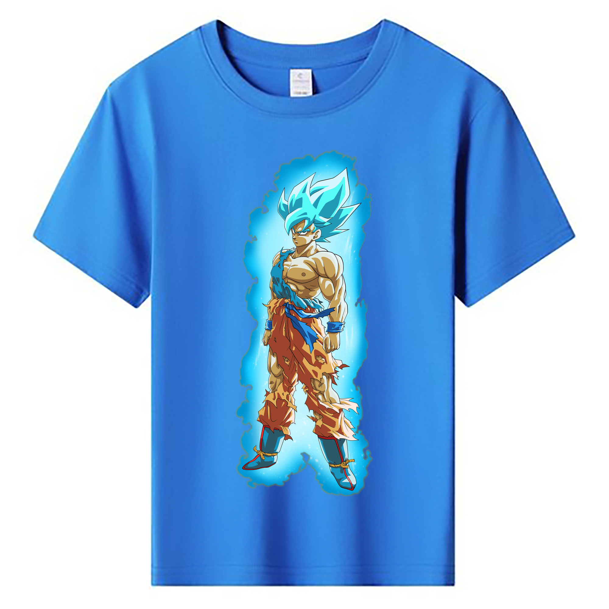（画像用） ドラゴンボール 孫悟空（そん ごくう）Son Goku カカロット DRAGON BALL Kakarotto 綿100％キッズTシャツ（フロントプリント）